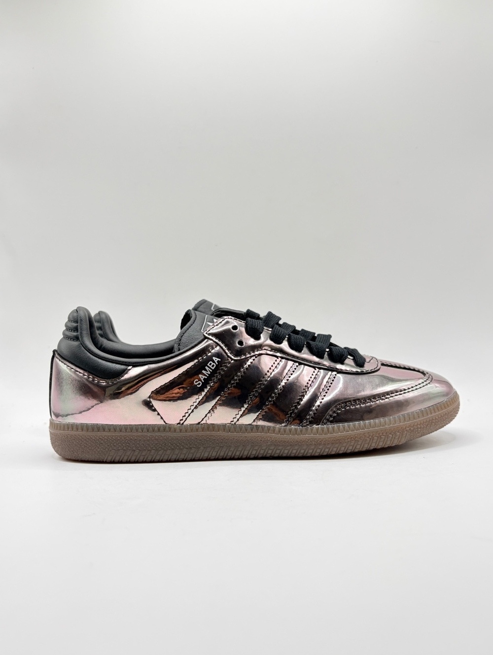 adidas Originals Samba OG High Gloss Metallic Women's Sneakers Size 5.5